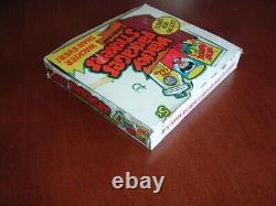 1975 Topps Gum Co Wacky Packages 12th Series Sticker White Display Box