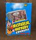 1975 Topps Hysterical History Stickers Wax Box Full 36 Unopened Wax Packs Rare