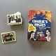 1977 Topps Charlie's Series 2 Trading Cards Set & 22 Stickers Withdisplay Box
