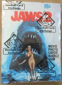 1978 Topps Jaws 2 Unopened, 36-pack Wax Box BBCE Authenticated