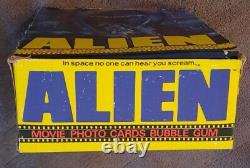 1979 Topps Alien Movie Photo Cards Wax Box 36 Sealed Packs Sigourney Weaver