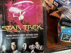 1979 Topps Star Trek The Motion Picture Wax Box Non-Sports Shatner Nimoy No X