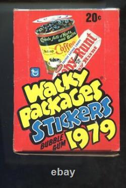 1979 Topps Wacky Packages Sticker 1st Series Set Wax Pack Box 36 Unopened First