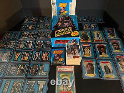 1980 Topps Empire Strikes Back Series 2 Complete Card Sticker Box Pack Wrap +PSA