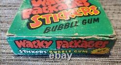 1980 Topps WACKY PACKAGES 4th Series Sticker Cards 36 Unopened Wax Packs