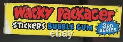 1980 Topps Wacky Packages Stickers 3rd Series Wax Box Topps FULL 36CT