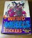 1980 Topps Weird Wheels Stickers Trading Cards Wax Box