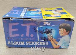 1982 E. T. Extra Terrestrial Topps Sticker WB 100pks 231035G