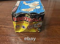 1984 Topps Football Stickers Box 60 Packs Possible Dan Marino PLEASE READ M150