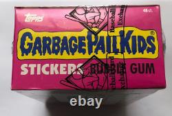 1985 Topps Garbage Pail Kids U. K. Minis Series 1 Sealed BBCE Box