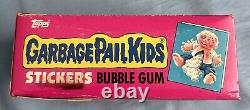 1985 Topps Ireland Garbage Pail Kids Original 1st Series Full 48 Wax Pack Box