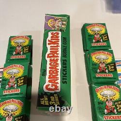 1986 Garbage Pail Kids 3rd Series Box With 150+ Sharp Cards & 48 Wrappers Lot