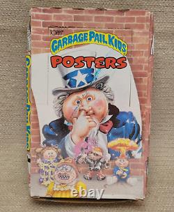 1986 Garbage Pail Kids GPK Posters Part Topps Box 28 Packs 230860G