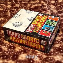 1986 Topps Baseball Rack Pack Box With Stickers! BBCE Wrapped