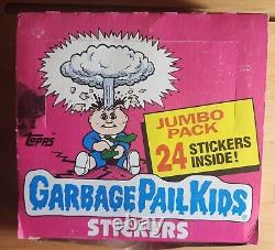 1986 Topps GARBAGE PAIL KIDS, 32 Sealed Cello Packs In Original Box. Our T5836