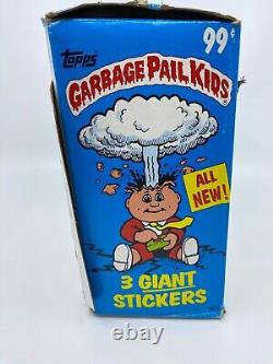 1986 Topps GPK GIANT 216 Stickers In Original Packaging, Includes Toploaders