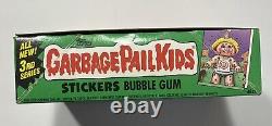 1986 Topps Garbage Pail Kids 3rd Series Full Box 48 Unopened Packs GPK
