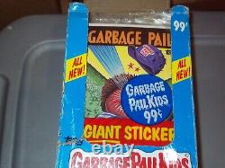 1986 Topps Garbage Pail Kids Giant Sticker Series 2 Box