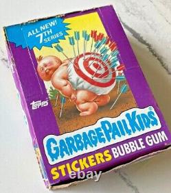 1987 Topps Garbage Pail Kids Original 7th Series 7 GPK 48 Packs OS7 WAX BOX