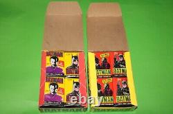 1989 Topps Batman The Movie Series 1 & 2 Wax 72 Card Packs Box DC Michael Keaton