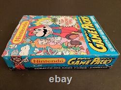 1989 Topps Nintendo Game Packs scratch-off game cards stickers 48 packs