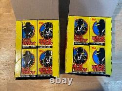 1990 Topps Dick Tracy Unopened Box 36 Wax Packs Movie Cards & Stickers Vintage