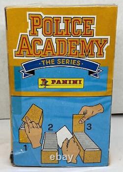 1991 Police Academy The Series Album Sticker Box 100 Packs Sealed Topps Panini