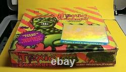 1991 Topps Toxic Crusaders Full Box 36 Packs Original Stock Very Rare