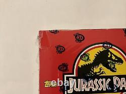 1992 Topps Jurassic Park Movie Cards, Stickers Holograms Factory Sealed Box 36