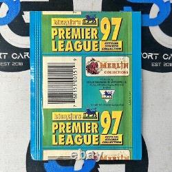 1997 Merlin's Premier League Soccer Trading Stickers Box Beckham