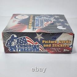 2001 Topps Enduring Freedom Cards Factory Sealed + Open Box Desert Storm Cards