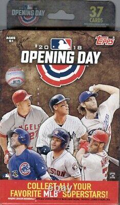2018 Topps Opening Day Baseball Hanger Pack 12 Box Lot Blowout Cards