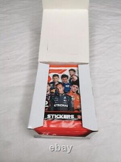 2020 TOPPS (30Packs) 300 Hamilton Leclerc Stickers F1 Box Box