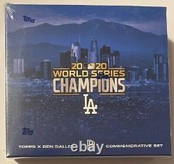 2020 Topps x Ben Baller Los Angeles Dodgers World Series Champion's set