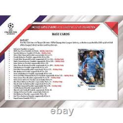 2021-22 Topps UEFA Champions League Chrome Soccer Hobby BOX FACTORY SEALED