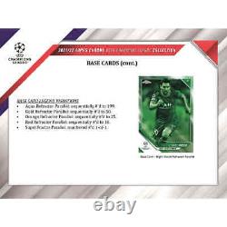 2021-22 Topps UEFA Champions League Chrome Soccer Hobby Lite BOX FACTORY SEALED