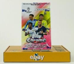 2021-22 Topps UEFA Champions League Chrome Soccer Hobby Lite Box