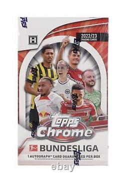 2022/23 Topps Chrome Bundesliga Soccer Hobby 12-box Case