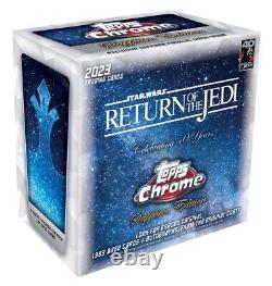 2023 Topps Chrome Sapphire Star Wars Return of the Jedi Box Factory Sealed