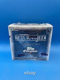 2023 Topps Chrome Star Wars Sapphire Edition Box Return of the Jedi Sealed