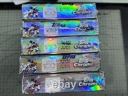2023 Topps Disney 100 Chrome factory sealed box from topps UK with invoice