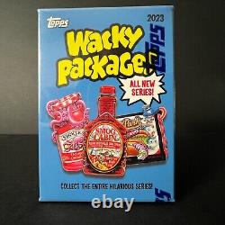 2023 Wacky Packages All New Series Sealed 1 Pack Box Look For Rares Sketch