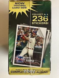 (9) 2019 Topps MLB Baseball Sticker Collection Factory Sealed 10 Pack Blasters