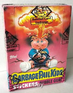 BBCE 1985 Garbage Pail Kids Original 1st Series Full 48 Wax Pack Box GPK OS1