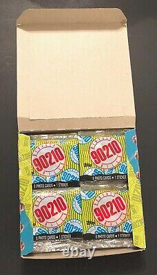BEVERLY HILLS 90210 1991 Topps Wax Box Photo Cards Sticker 36 Packs New