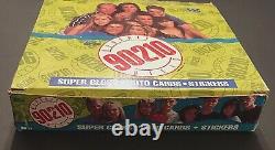 BEVERLY HILLS 90210 1991 Topps Wax Box Photo Cards Sticker 36 Packs New