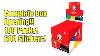 Complete Box 100 Packs Opening 600 Stickers Topps Euro 2024 Sticker Album
