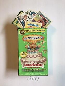 GPK Garbage Pail Kids 2005 RARE All New Series 4 Gross Stickers Full Opened Box