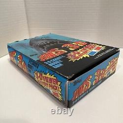 Jaws 3-d Movie Trading Cards Topps Box (36) Packs See Pics