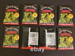 Little Shop Of Horrors trading card / sticker box 36 unopened packs Topps 1986